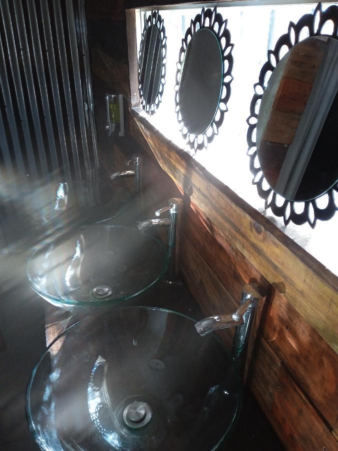 Casa Copada Hostel ปุนตาเดลดีอาโบล ภายนอก รูปภาพ