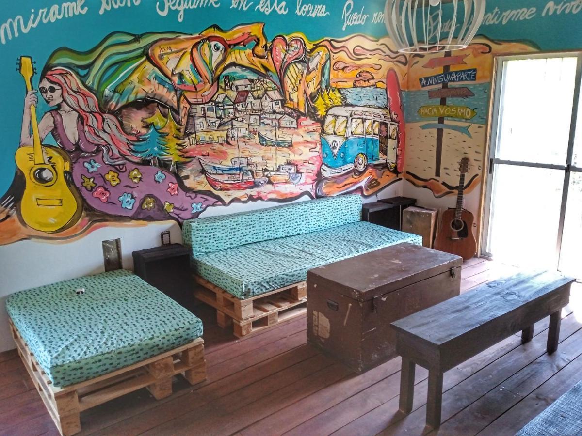 Casa Copada Hostel ปุนตาเดลดีอาโบล ภายนอก รูปภาพ